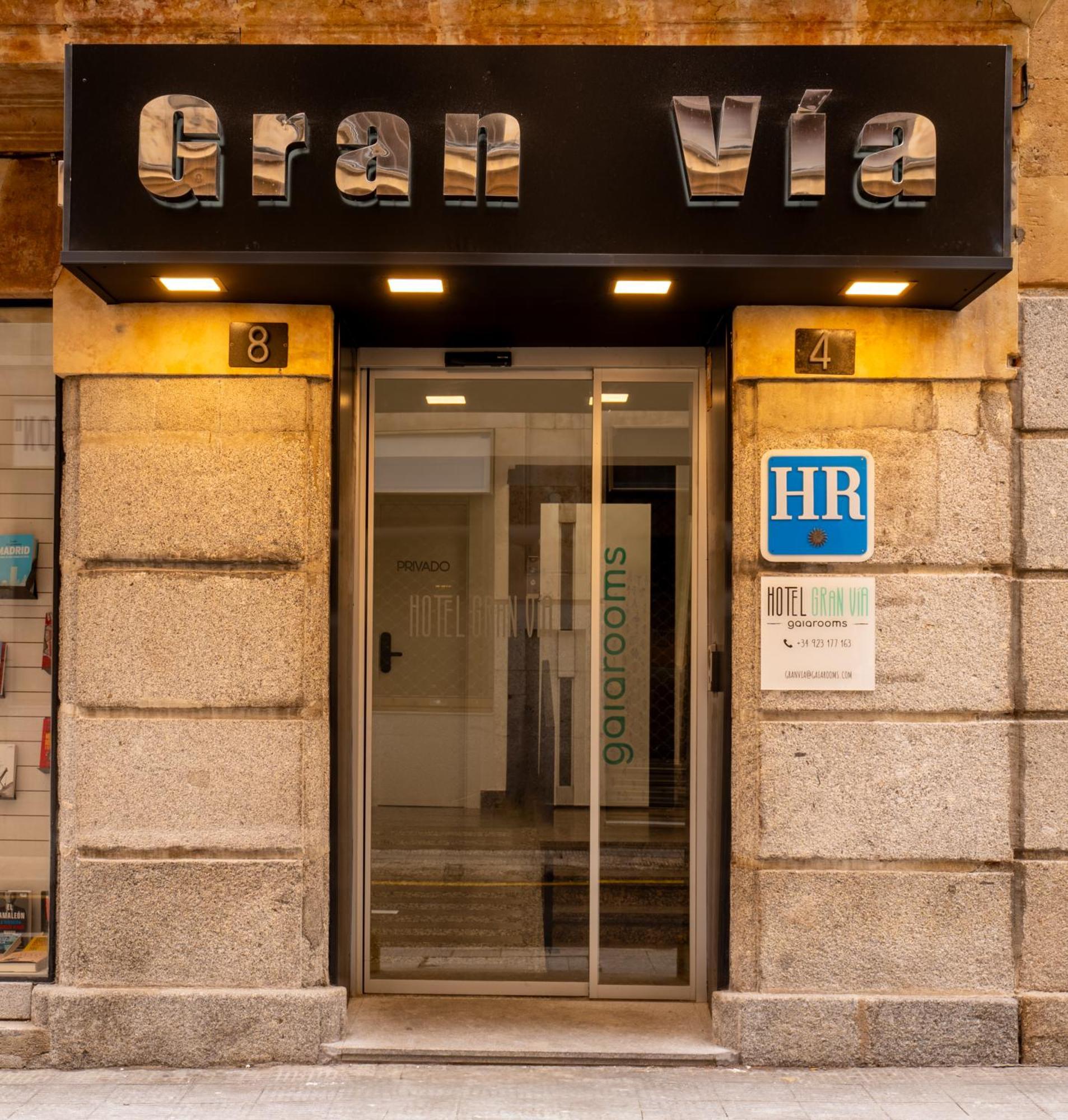 Hotel Gran Via By Gaiarooms Salamanca Bagian luar foto